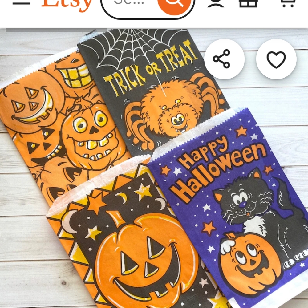 Treat bags 40count Bags Halloween - Picture 4 of 4